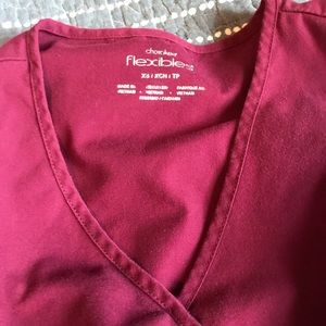 Maternity scrubs